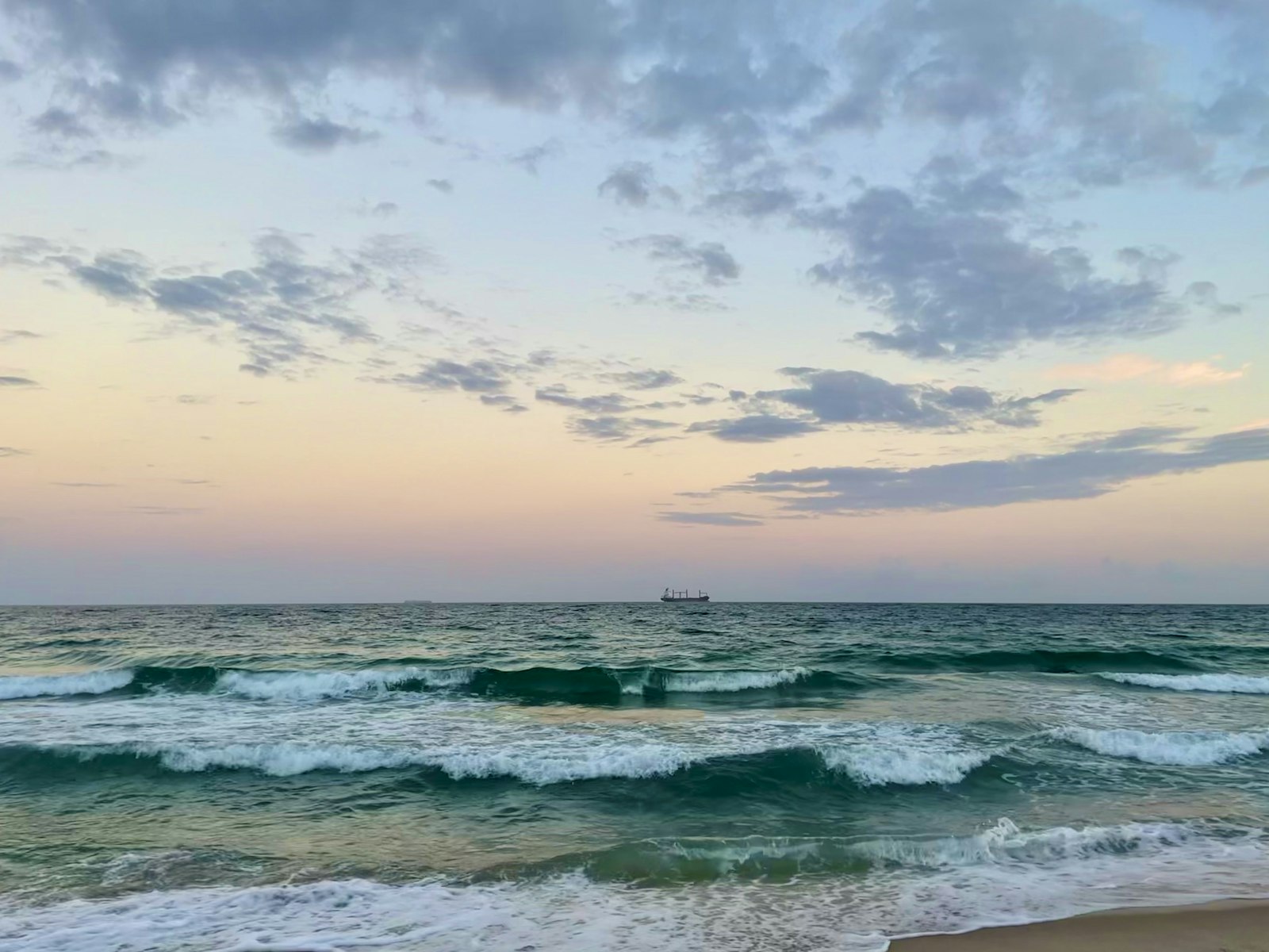 Sunset over the Gulf of Mexico at Fort Myers